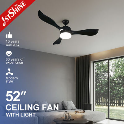 33.3W 52 inch 5 snelheid afstandsbediening Plastic LED plafond ventilator met licht