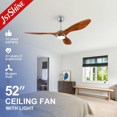 Energiebesparende lage stroom Plastic plafond ventilator 220v 52 inch 5 snelheid keuze