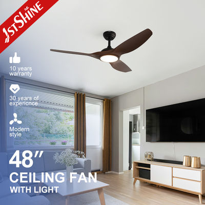 Decoratieve 48 inch Plastic Plafondventilator Indoor Moderne DC Motor