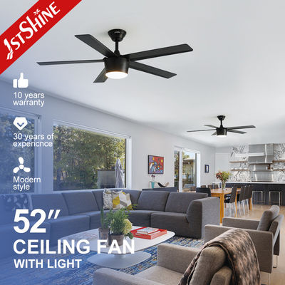 1stshine Decorative Ceiling Fan met licht 6 snelheid afstandsbediening en 10 jaar motor