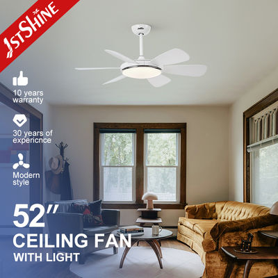 10- 1stshine Moderne DC afstandsbediening 6 blad LED plafondventilator met licht en verbruik