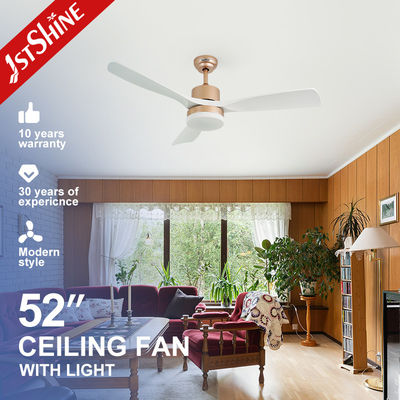 Ondersteuning Dimmer 52 inch LED plafondventilator met ABS-bladen en fancy kleurontwerp