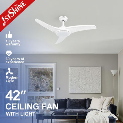 42 inch kleine fancy LED plafond ventilator licht in witte kleur van 1stshine met 2-