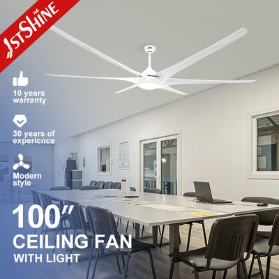 100 inch DC plafondventilator van kunststof met licht energiebesparend laag stroomverbruik