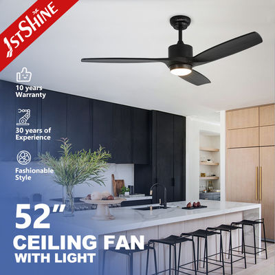 Slaapkamer 6 de Houten Decoratieve Plafondventilator van de Snelheidsafstandsbediening met Geleid Licht