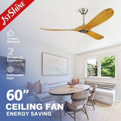 2024 Villa plafondventilator 1stshine Luxe ventilator met 3 draaiknoppen en luchtkoeling