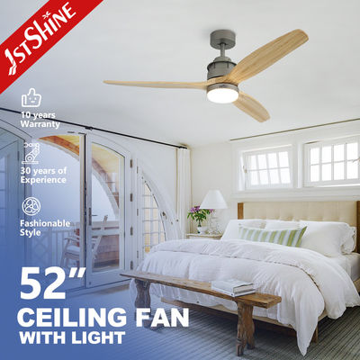 Home Office Nood 3 Blade Hout Blade Plafond ventilator met licht en afstandsbediening