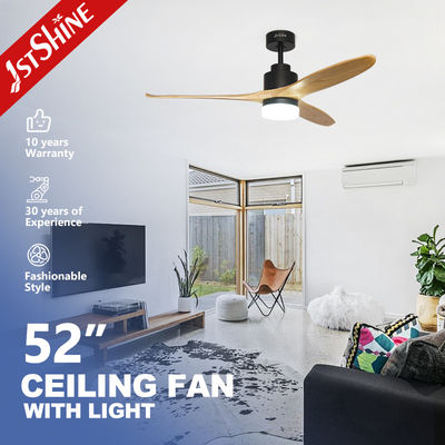 Wabel Free 3 Solid Wood Blade Plafond ventilator met afstandsbediening