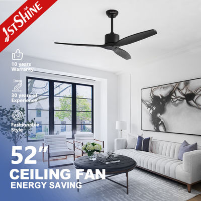 Standaard wind 52 inch plafondventilator met afstandsbediening en 6 snelheden