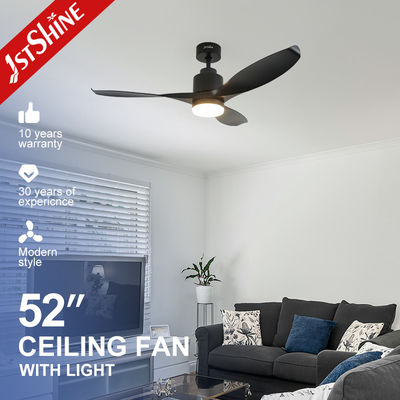 Slimme afstandsbediening LED plafondventilator met zachte wind en hoge snelheid Mulit-kleuren / OEM