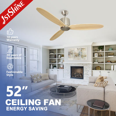 Reversibele functie 1stshine Cool Air Cooling Fan met Decorative 3 Solid Wood Blades